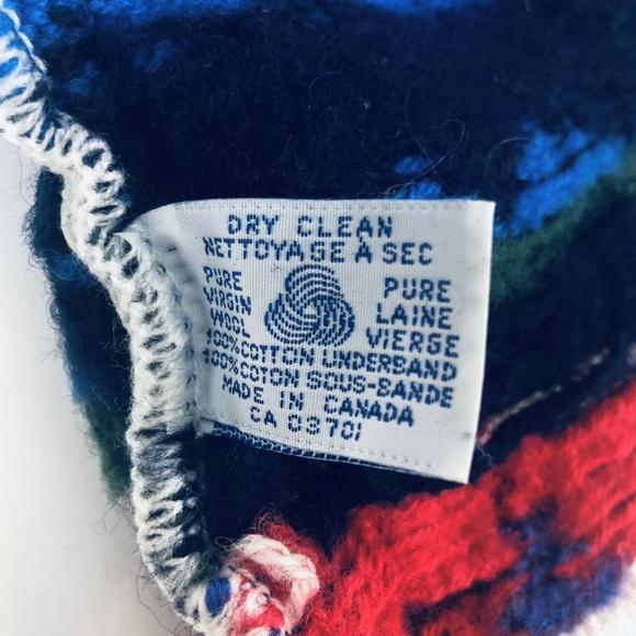 Murray Merkley Kids Wool Knit Ski Winter Cap Hat Small Unisex Pure Multicolor - Picture 9 of 10